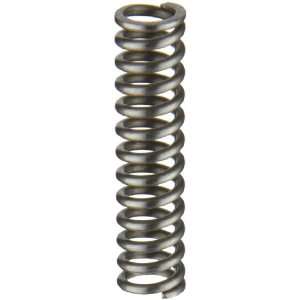 Music Wire Compression Spring, Steel, Inch, 0.24 OD, 0.038 Wire Size 