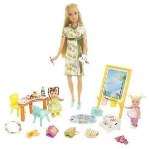  Barbie.i Can Be Art Teacher Playset Toys & Games