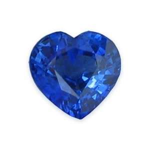   06cts Natural Genuine Loose Sapphire Heart Gemstone 