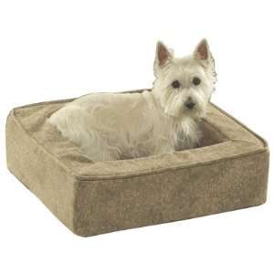  Upholstery Fabric Rectangle Pet Bed, 21 Assorted Colors 