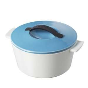 Revolution 642296 7 1/2 Inch Round Cocotte with Lid, Caribbean Blue