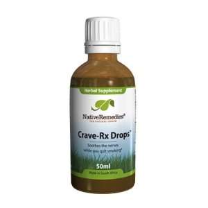  Crave Rx Drops for Nicotine Withdrawal (50ml) Everything 