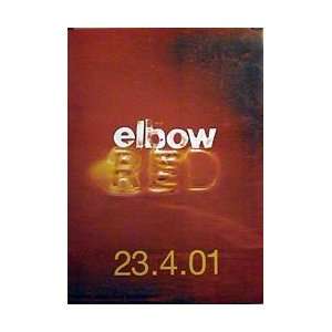  Music   Alternative Rock Posters Elbow   Red Poster 