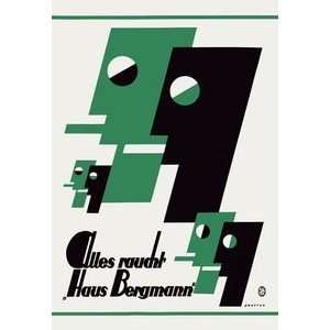  Everyone Smokes Haus Bergmann   Paper Poster (18.75 x 28.5 