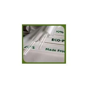  EcoProducts Plastic Unwrapped Straw Clear   7.75 in 