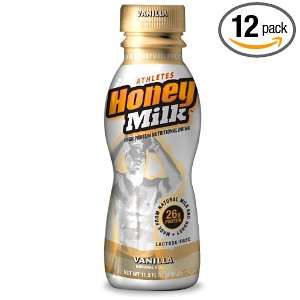 Athletes Honey Milk Vanilla, 11.5 Ounce Grocery & Gourmet Food