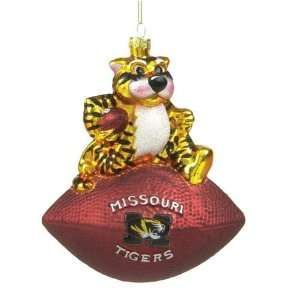  NCAA Missouri Tigers Glass Mascot Football 6 Sports 