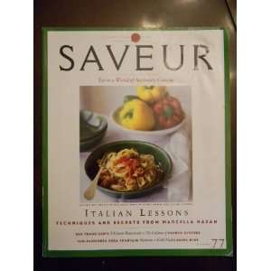 Saveur Magazine (Number 77) August/September 2004   Italian Lessons