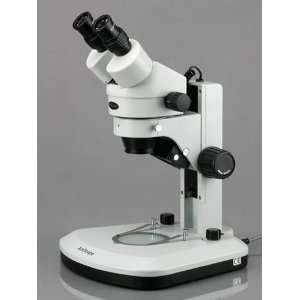  7X 90X Track Stand Stereo Zoom Binocular Microscope with 