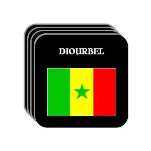  Senegal   DIOURBEL Set of 4 Mini Mousepad Coasters 