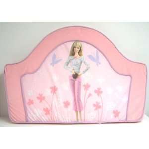 BARBIE Pink HEADBOARD for Girls Twin Size Bed 
