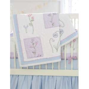  Wildflower Patches Crib Quilt by Whistle & Wink Baby