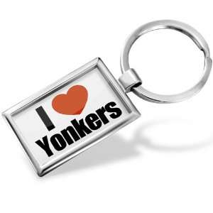 Keychain I Love Yonkers region New York, United States   Hand Made 