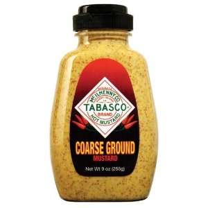 TABASCO Coarse Ground Mustard   9 oz.  Grocery & Gourmet 