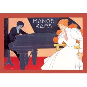  Pianos Kaps 16X24 Canvas