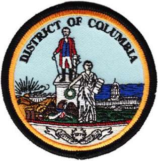  District of Columbia (Washington DC)   3 Round State Seal 