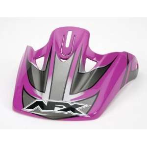    AFX Helmet Peak , Color Purple Multi 0132 0181 Automotive