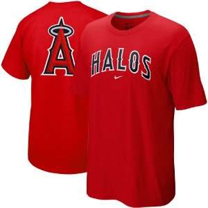  Angels of Anaheim Red Local T shirt (X Large)