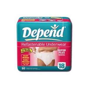  Depend Refastenable Underwear, Small To Medium   18 ea 