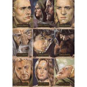  Lord Of The Rings, Masterpieces 2 Trading Cards 