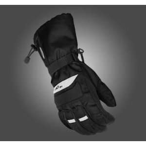   Youth Snowmobile Gloves Black/Black Large L 8403 0305 56 Automotive