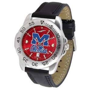  Mississippi Ole Miss Rebels Sport Leather Anochrome Mens 