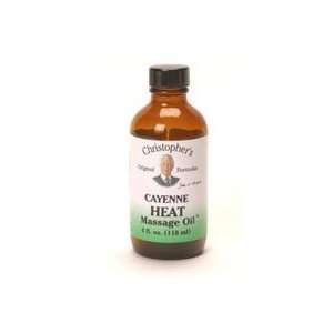   Formulas   Cayenne Heat Massage Oil 2 oz   Alcohol Extracts & Oils