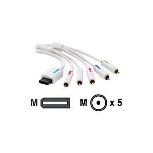   Multi Out connector (M)   RCA (M)   8 ft 8FT CBL COMP A/V WII