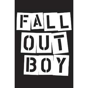  Fall Out Boy Stencil Magnet M 0657