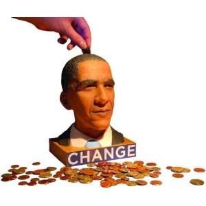  President Obama Change Bust Bank Toys & Games