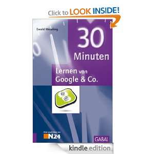30 Minuten Lernen von Google & Co. (German Edition) Ewald Wessling 