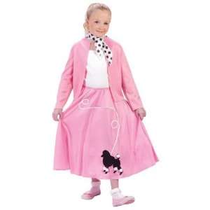  Girls Grease Poodle Skirt 50s Costume   Child Size 10 12 