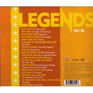 Legends Rock On Audio CD ~ Various