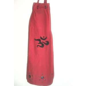  KushOasis OM101012 Red Yoga Bag   OMSutra OM Mahashakti 