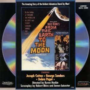  JULES VERNES FROM THE EARTH TO THE MOON Laserdisc 