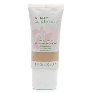   Almay Pure Blends Makeup SPF 20, Buff 140 1 fl oz (Quantity of 4