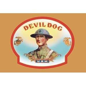  Vintage Art Devil Dog   14211 1