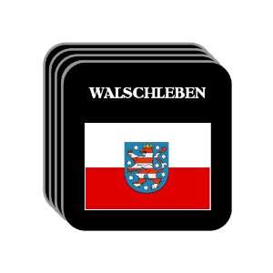 Thuringia (Thuringen)   WALSCHLEBEN Set of 4 Mini Mousepad Coasters