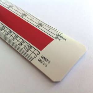  Professional Metric 15cm 6 Plastic Flat (Oval) Scale Ruler 