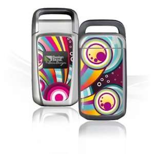  Design Skins for Siemens CF62   Rainbow Bubbles Design 