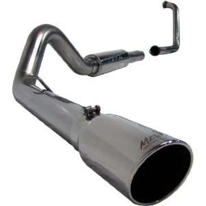 MBRP S6216409 T409 Stainless Steel Turbo Back Single Side Exit Exhaust 