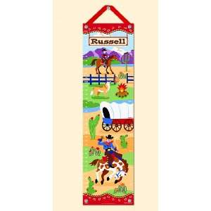  Ride Em Personalized Growth Chart