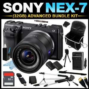  Sony NEX 7 24.3 MP Compact Interchangeable Lens Camera with 18 