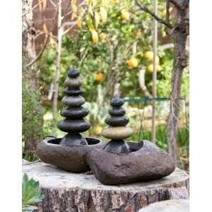  Rock Cairn Water Fountains. (Five Tier or Seven Tier 