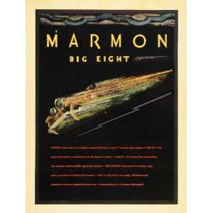  1930 Ad Marmon Big Eight Motor Car Indianapolis Indiana 
