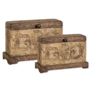  Uttermost Scotty Boxes Set of 2
