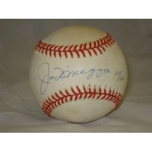    Signed Joe DiMaggio Baseball   Ltd 1941 Psa