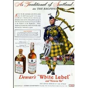  1946 Vintage Ad Schenley Import Corporation Dewars White 