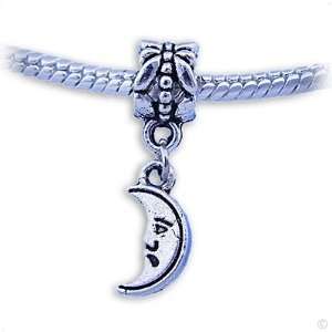 slide on Charm Bead element   silvermoon dangle #15108, Beads bracelet 
