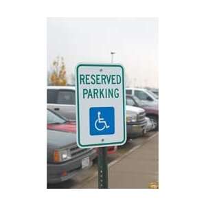 Ada Parking Sign,pa violators Subject To   BRADY 